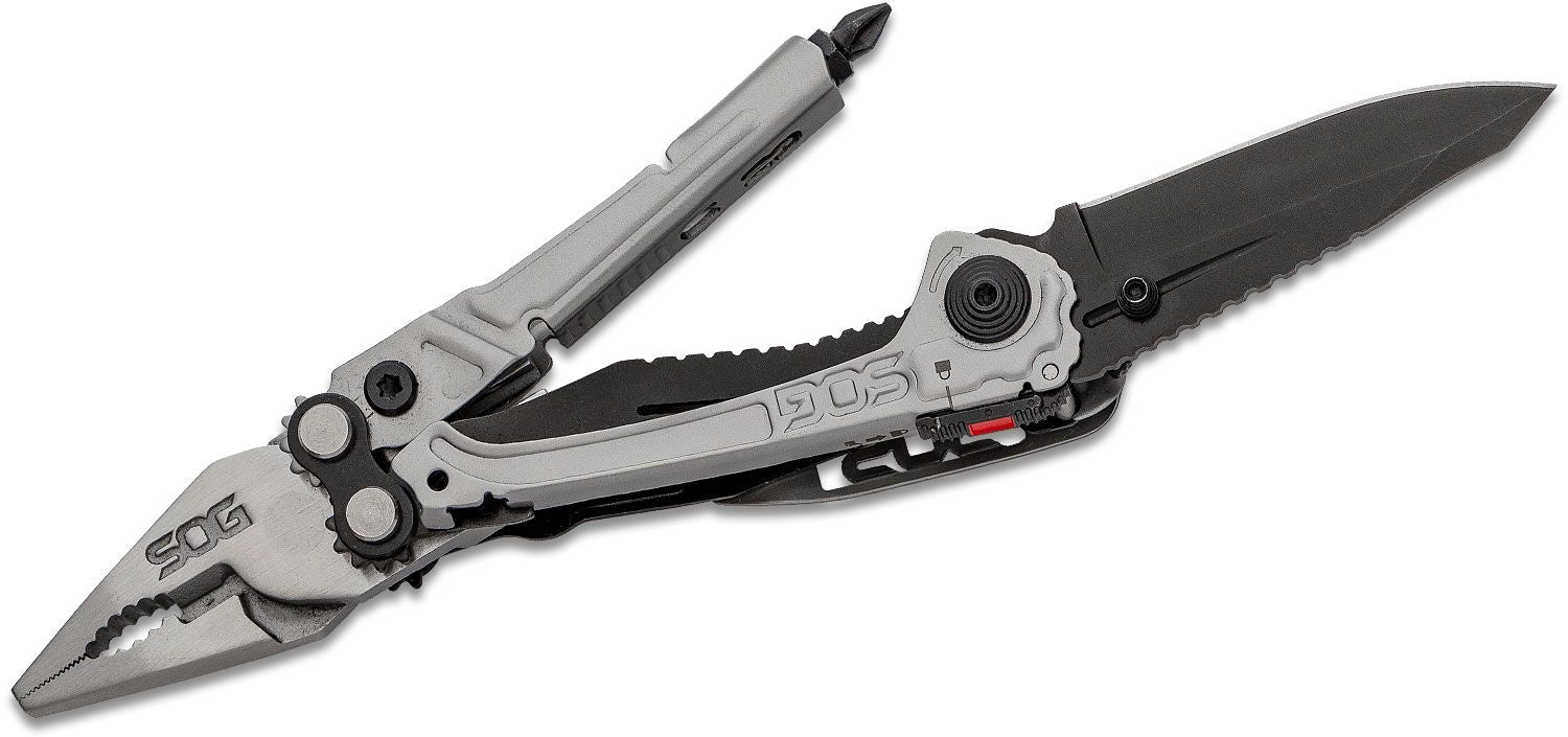 SOG 29-55-01-41 Flash MT Multi-Tool Silver/ Black 7 Tools