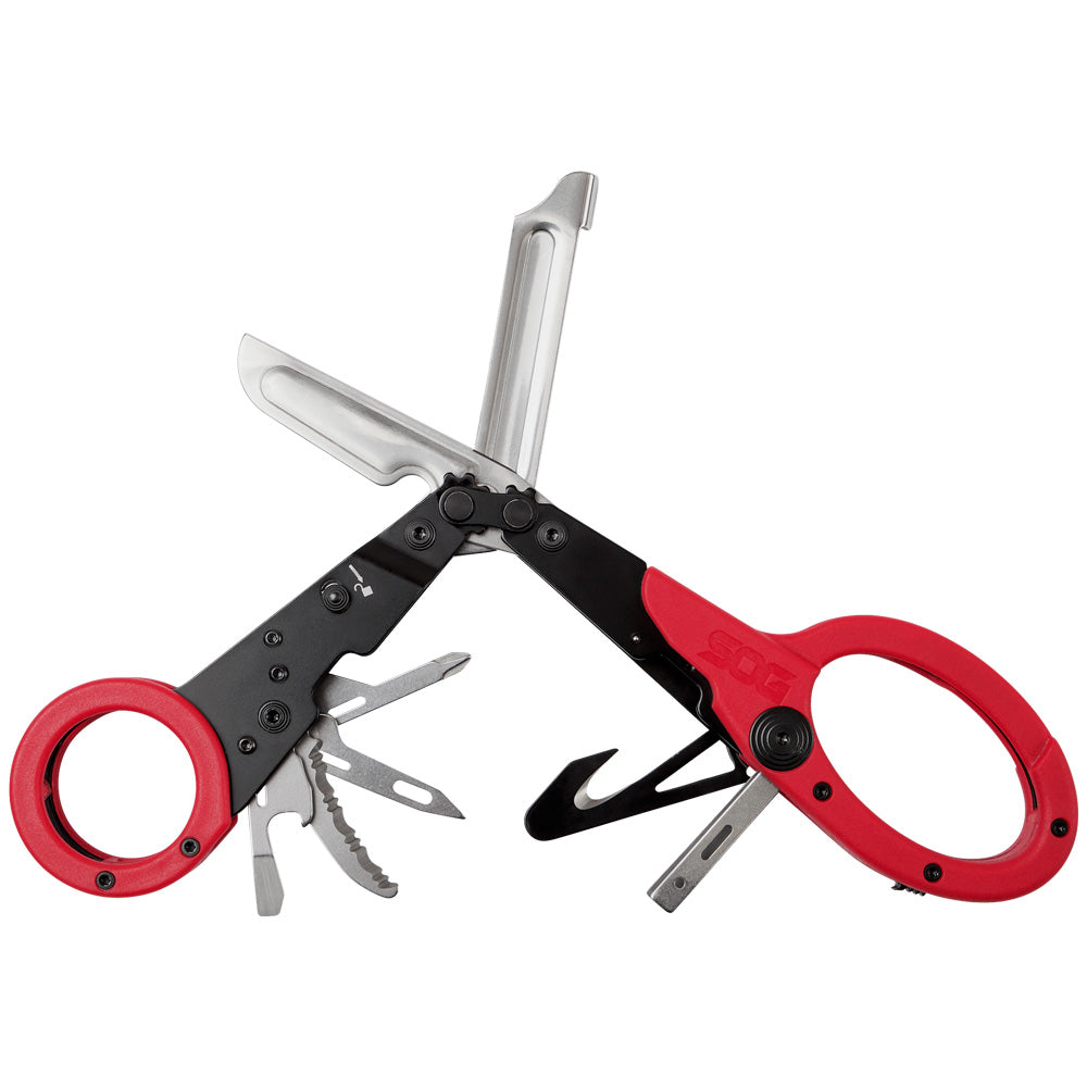 SOG 23-125-02-43 Parashears Multi Tool Scissors - Red
