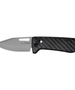 SOG 12-63-01-57 Ultra XR- Carbon Handle+ Graphite Blade Thumbstud Flipper Knife