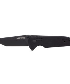 SOG 12-57-01-57 Vision XR- Black Straight Edge Flipper Knife