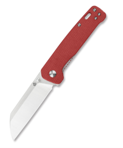 QSP Penguin QS130D Liner Lock Red Micarta Handle with D2 Blade Knife