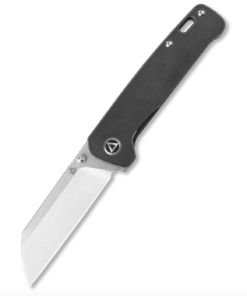 QSP Penguin QS130N Frame Lock Titanium Black Stonewash Handle with 154CM Blade