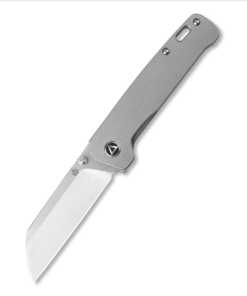 QSP Penguin QS130Q Frame Lock Ti Stonewash with 154CM Blade