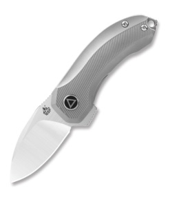 QSP Hamster QS138A Frame Lock Titanium Handle with 2-tone Satin Finish