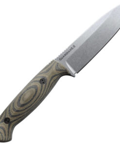 Bradford Knives BRAD55S109 N690 SW Finish Guardian5.5 with 3D Camo Micarta Handles
