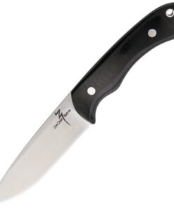 Zoe Crist Knives ZK14MBC Saluda Black Micarta Fixed Blade Knife