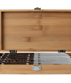 Shun Cutlery SWTS0660 Kanso 6PC Steak Knife Set with Bamboo Box