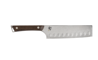 Shun Cutlery SWT0728 Kanso Hollow Ground Nakiri 6.5" Knife