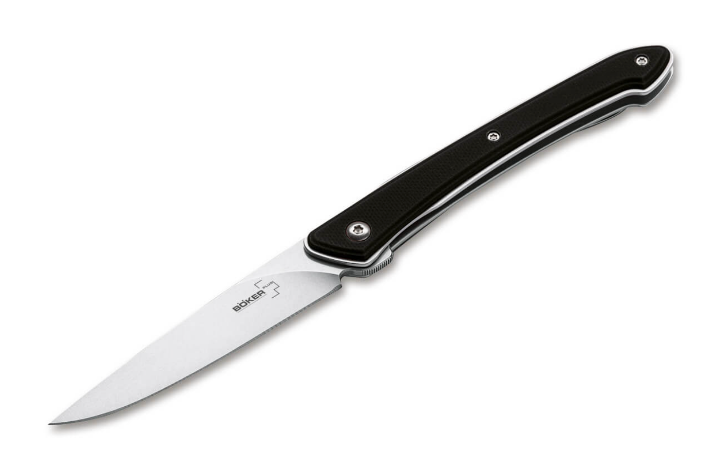 Boker Knives Boker Plus 01BO244 Spillo Liner Lock Flipper Black G10