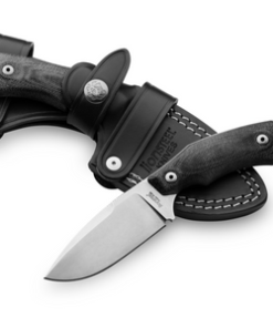 Lionsteel LSTH2GBK H2 Fixed Blade Skinner Black G10 Handles