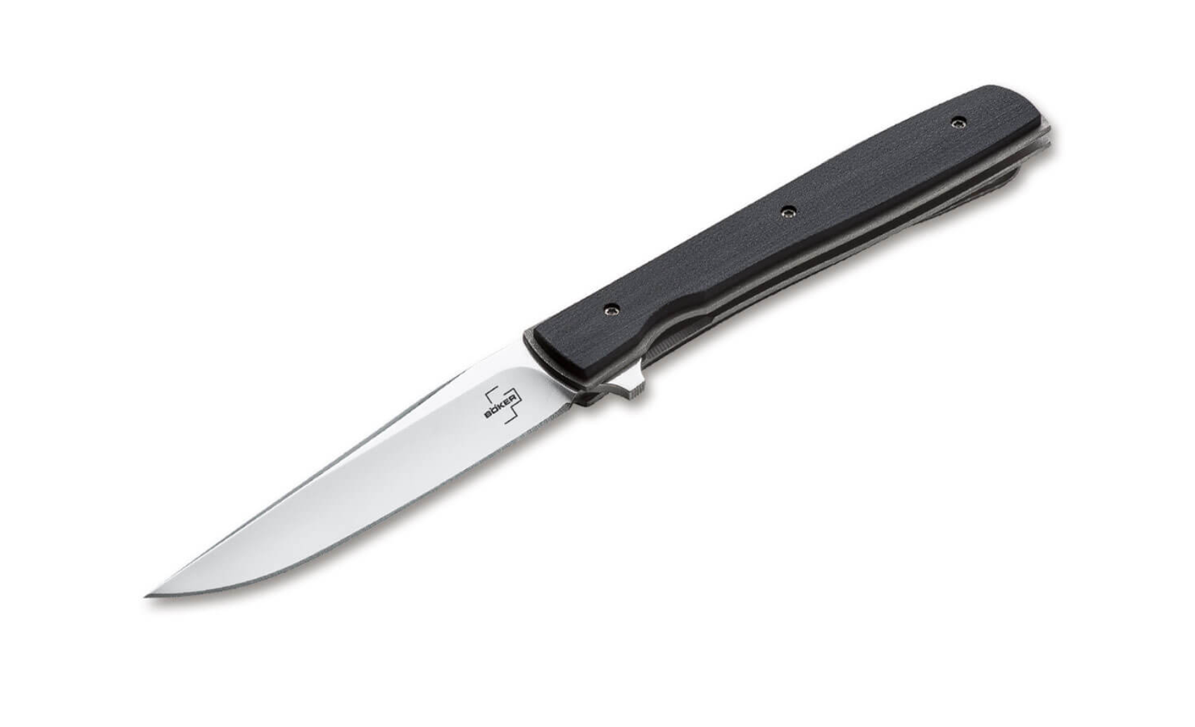Boker Knives 01BO732 Plus Urban Trapper Petite Black G10 Flipper