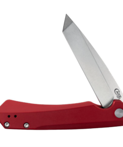 Case RED Anodized Aluminum Red Kinzua Flipper (CASE64664)