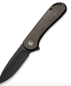 We Knife - CIVIVI Elementum Liner Lock Dark Green Micarta Handle Knife