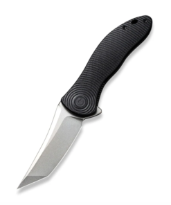 We Knife -CIVIVI Synergy3 Stonewashed Nitro-V Tanto Blade with Black G10 Handles