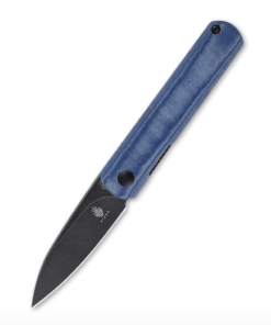 Kizer V3499C2 Feist Black Blade with Denim Micarta Handles