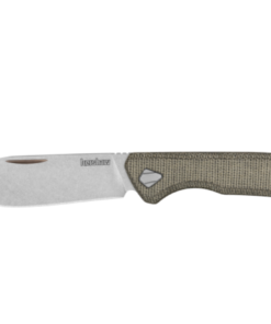 Kershaw 4320 Federalist Non Locking Slip Joint Knife with Green Micarta Handles