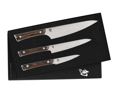 Shun Cutlery SWTS0351 Kanso 3PC Starter Knife Set