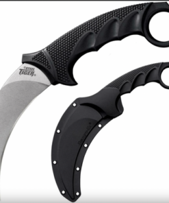 Cold Steel CS-49KST Steel Tiger Karambit Fixed Blade with Kray-Ex Handles