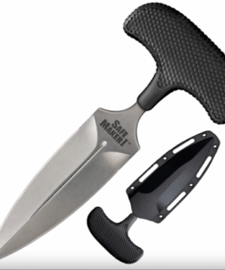 Cold Steel CS-12DBST Safe Maker I Fixed Stonewashed Blade with Kray-Ex Handles
