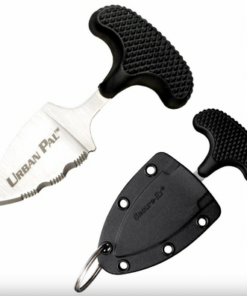 Cold Steel CS-43LS Urban Pal Neck Knife/ Fixed Blade with Kray-Ex Grip Handles