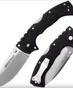 Cold Steel CS-62RQ 4 - Max Scout Folder Knife with Black Griv-Ex Handles