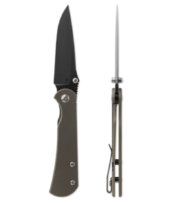 Toor Knives Merchant 2.0- FL35S Bronze Folding Knife with Bronze Titanium Handles