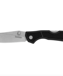 Kershaw 2033 Cargo Thumbstud Knife Stonewashed Blade with Glass-filled Nylon Handles