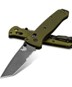 Benchmade Bailout 537SGY-1 Woodland Serrated Edge Knife