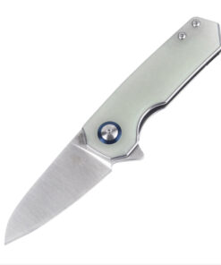 Kizer V2541N2 Lieb Folding Flipper Translucent Green G10 Knife