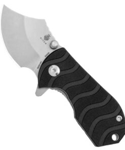 Kizer Ki2521A1 Flip Shank Frame Lock Black G10 Knife