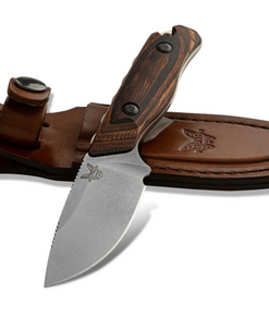 Benchmade 15017 Hidden Canyon Hunter Knife Wood Handle Fixed Blade