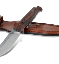 Benchmade 15002 Saddle Mountain Skinner Fixed Blade Wood