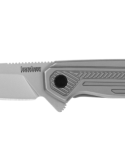 Kershaw 2080 Terran Assisted Flipper Bead-blasted Plain Blade Stainless Steel Handle