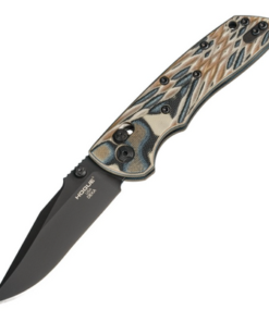 Hogue Knives HOGK24277 Deka ABLE Lock™ Clip Point Black Cerakote Finish G-Mascus Dark Earth G10 Frame