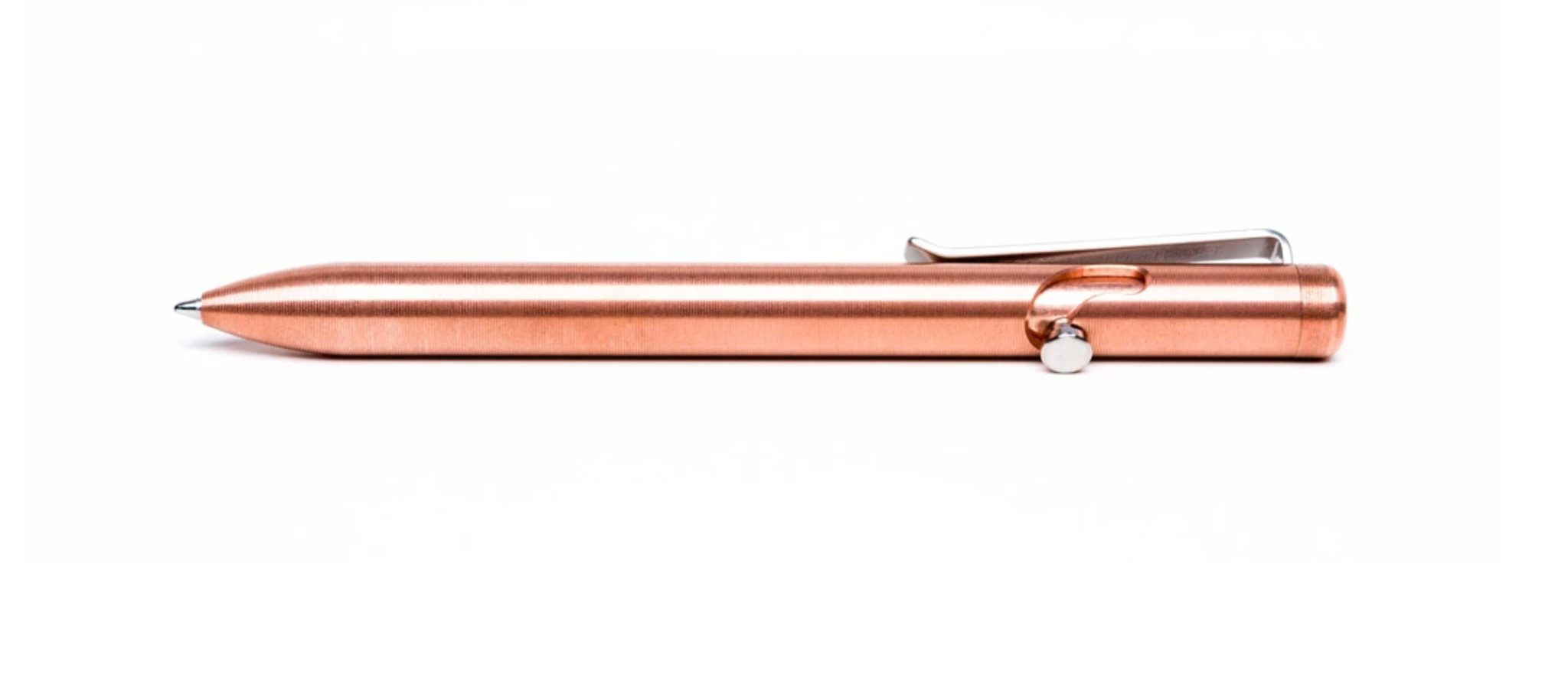Tactile Turn SHORT Copper Bolt Action Pen / Short Bolt