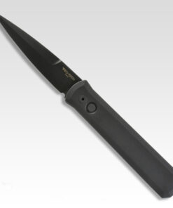Pro-tech Knives 921-SWAT GODFATHER Auto Black Blade with Black Aluminum Handles
