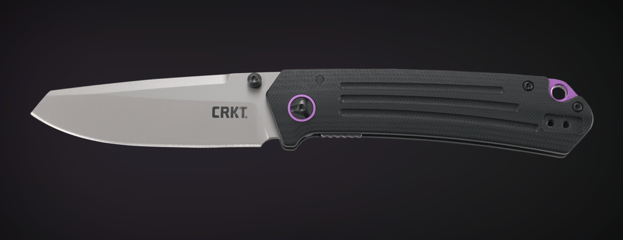 CRKT 7115 Montosa Linerlock G10 Handles with a 8Cr13MoV Plain Blade