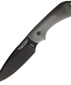 Bradford Knives BRAD3FE102B Guardian 3 OD Green Linen Micarta Bohler with DLC N690 Blade