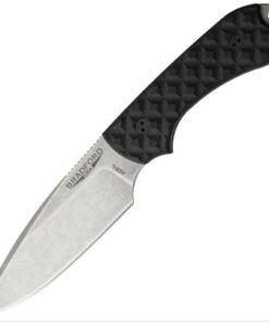 Bradford Knives BRAD3FE001A Guardian 3 Black Textured Handle Fixed Blade Knife