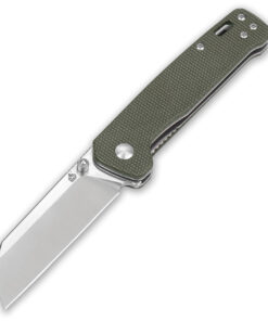 QSP Penguin QS130C Linerlock Knife Olive Green Micarta Handle D2 Blade