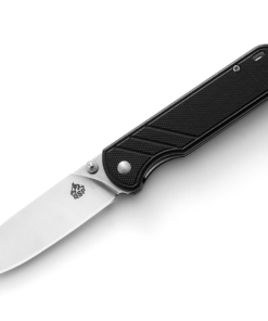 QSP QS102A Parrot Linerlock Knife Black G10 Handle