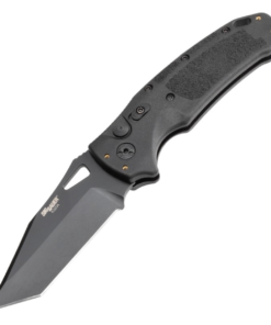 SIG Sauer by Hogue HOGK36320 K320A Nitron Automatic Folder 3.5" Tanto Blade Black Cerakote Finish Black Polymer Frame