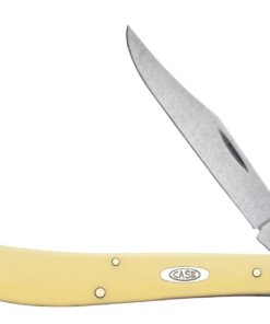 Case Yellow Synthetic Chrome Vanadium Slimline Trapper (00031)