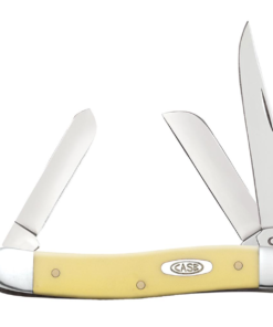 Case Yellow Synthetic Chrome Vanadium Medium Stockman  (00035)