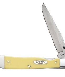 Case Yellow Synthetic Chrome Vanadium TrapperLock Knife (00111)
