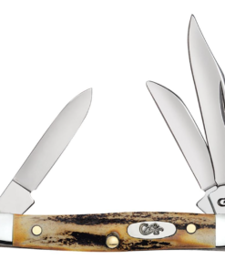 Case Genuine Stag Small Stockman Pocket Knife (00178)
