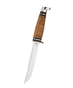 Case Leather 5" Utility Hunter with Leather Sheath (00381)