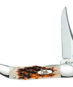 Case Kickstart® Amber Bone Peach Seed Jig Mid-Folding Hunter  (03015)