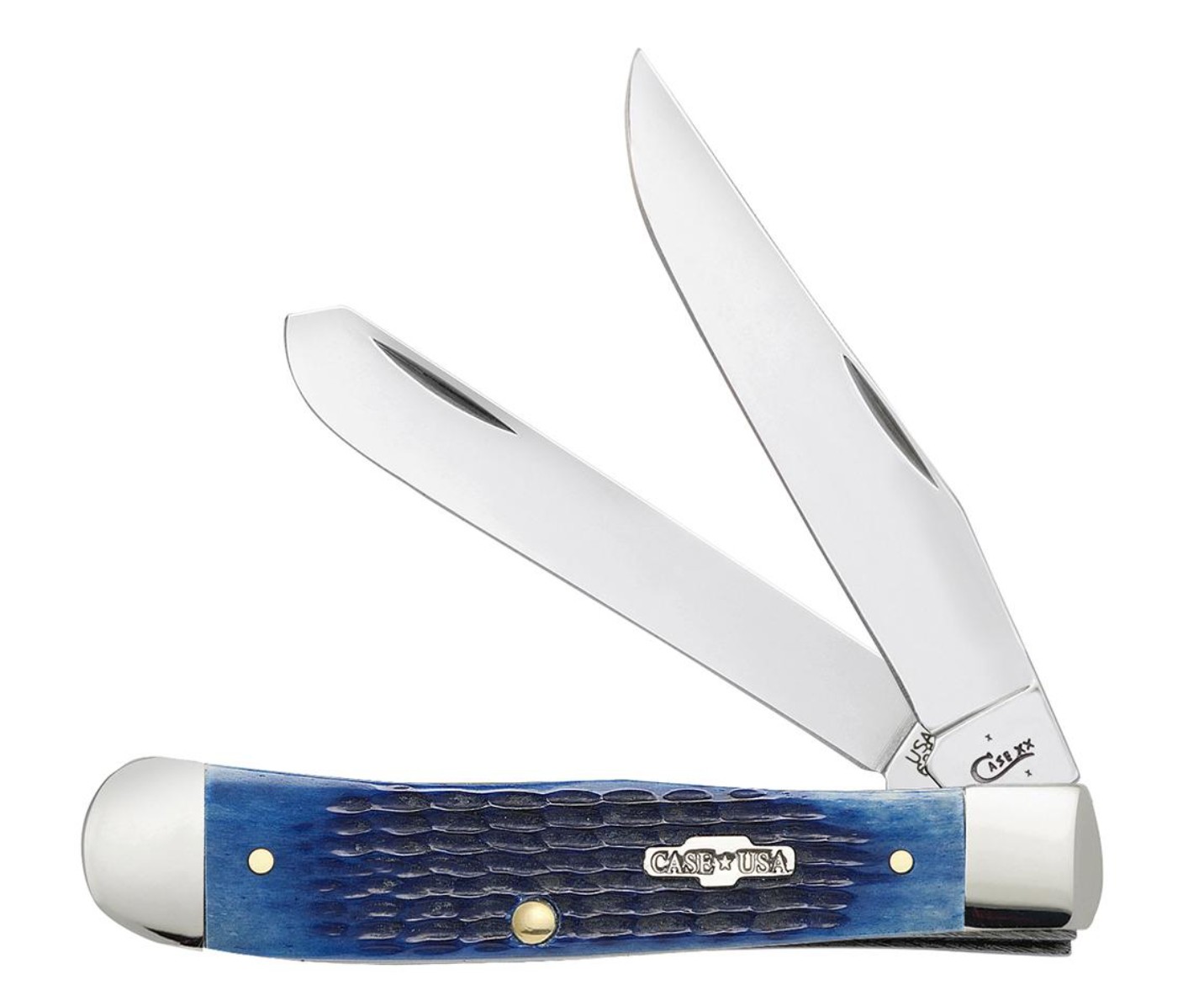 Case Blue Bone Rogers Corn Cob Jig Medium Stockman (02806)