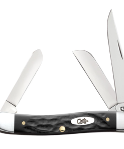Case Rough Black® Synthetic Medium Stockman  (CASE18222)